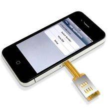 Dual SIM Card Adapter for iPhone 4  n