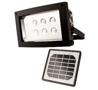 SOLAR POWERED FLOOD LIGHT FOR SIGNS LANDSCAPING WALKS DRIVEWAY DECK 