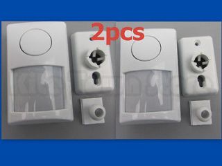 2Pcs Wireless Motion PIR Infrared Sensor Detector For Security Alarm 