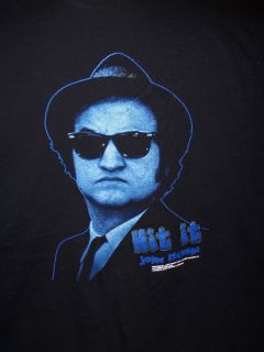 John Belushi   Blues Brothers   XL   3XL   Hit It   Big Face   T shirt