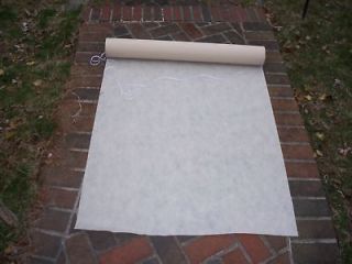 NEW   EXTRA WIDE AISLE RUNNER or BANQUET ROLL   IVORY 48 wide x 75 
