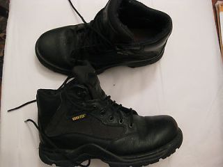 DANNER black leather work boots Gore Tex Striker 45 GTS 9 1/2 D 