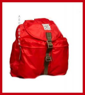 American Eagle AE Mens Wanderer RED Backpack NEW FREE FAST SHIPPING