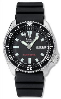 Seiko SKX173 Dive Watch Automatic 200m Black Dial