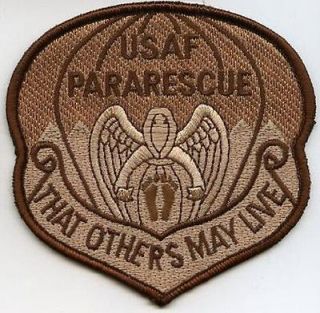 AIR MEDICVAC TCCC PEDRO PJ VELCRO PATCH USAF PARARESCUE That Others 