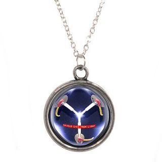 Flux Capacitor Style Pendant & Necklace for Back to the Future fans 