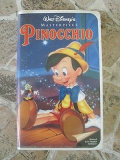 Walt Disneys Masterpiece Pinocchio (VHS, 1993)