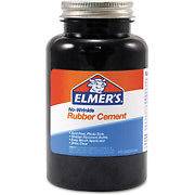 Elmers Glue Rubber Cement Repositionable 8 oz Bottle Brand New Rubber 