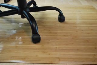 Bamboo Chair Mat Rug Hardwood Floor Protector Office wood Hard Wood 