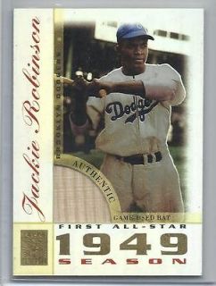 2003 TOPPS TRIBUTE JACKIE ROBINSON PERENNIAL ALL STARS GAME USED BAT