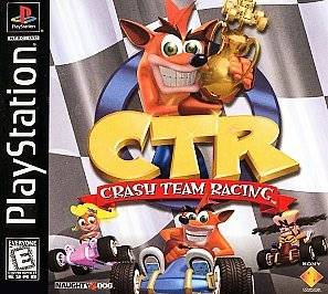 CRASH TEAM RACING CTR   PS1 PS2 COMPLETE PLAYSTATION GAME
