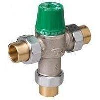 WATTS THERMOSTATIC MIXING VALVE COMPLETE W/ CHECK STOPS. 1/2 L 111