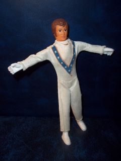 Vintage 1972 Ideal Evel Knievel 7 Bendable Figure