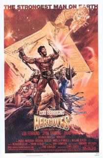 Hercules 27 x 40 Movie Poster Lou Ferrigno, A