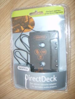 Griffin DirectDeck Car Stereo Cassette Adapter iPod/