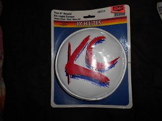 KC HiLites 5111 6 Inch White Vinyl Pink/Blu​e KC, KC Light Cover