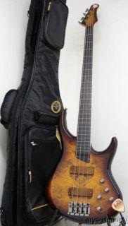 NEW MTD Michael Tobias Kingston Z 4 FRETLESS Bass &bag