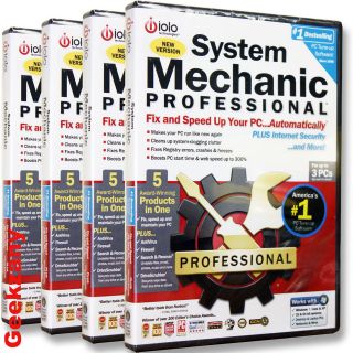 iolo System Mechanic Professional V10 3 PC   New Version   5 Products 