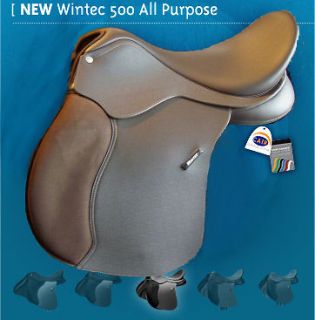 2011 NEW Wintec 500 All Purpose Saddle   17.5   Brown   CAIR