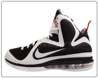 Nike Lebron 9 IX Free Gum White Black Air Max James Basketball Shoes 