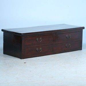Antique Chinese Four Drawer Coffee Table c.1840