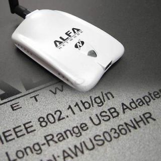 ALFA Network USB Wireless 802.11g/n Adapter 2000mW WiFi AWUS036NHR