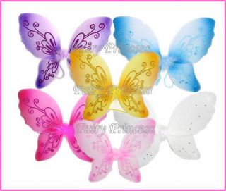 Glitter Stone Fairy Butterfly Wings Dress Up costume Wings Wholesale 