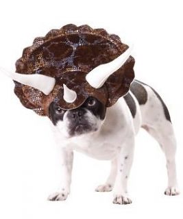 Pet Dog Funny ANIMAL PLANET Triceratops Dinosaur Costume Headpiece