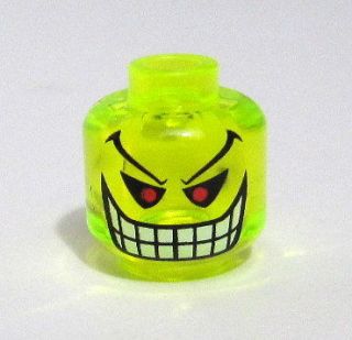 Lego Batman Joker Green Smiley Bomb Head 7782 7783 7785 7888 6860 6857 