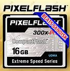 16GB PIXELFLASH CF Memory Card 300x UDMA High Speed 16G CompactFlash 
