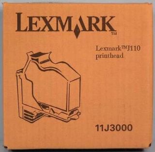 Lexmark J110 BLACK PRINTHEAD 11J3000 NEW IBM HEAD **