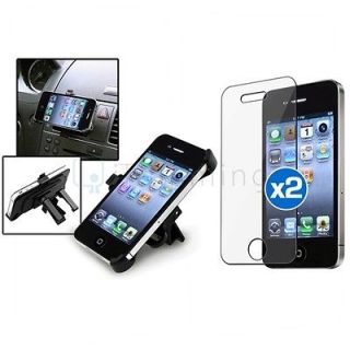 Car Air Vent Phone Holder Mount+2 SP For iPhone 4 4S 4G 4GS