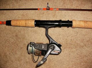Mitchell 630 reel + 7 ft Wright McGill blank made into rod.