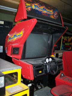 Rave Racer (Sit Down) Arcade Game by Namco