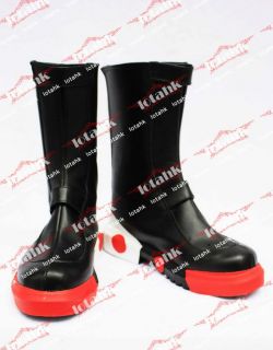 Pokemon Adventures Gold Homika black Cosplay Boots Shoes Custom Made
