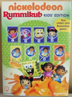 Nickelodeon Rummikub Kids Edition Game 2 4 Players Ages 4 and up NIB