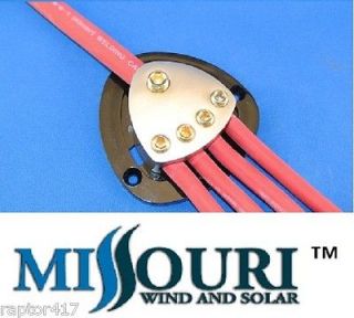 one to four DC cable block for wind turbine generator solar panel 