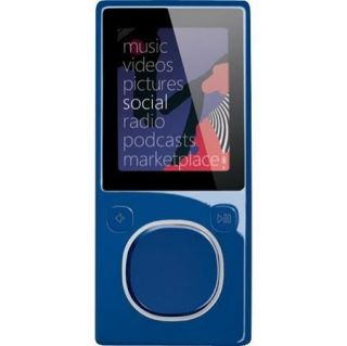 Microsoft Zune 8 Blue (8 GB) Digital Media Player