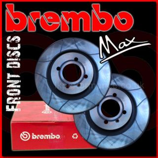 BREMBO MAX FRONT BRAKE DISCS FIAT STRADA 1.6 TREKKING 05