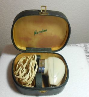 VINTAGE NORELCO ELECTRIC SHAVER WITH CASE FOR MEN *WORKS GREAT***