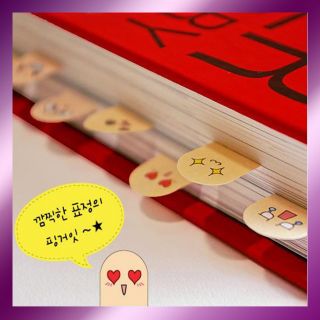 Cute 200 Pages Ten Fingers Sticker Post It Bookmark Flags Memo Sticky 