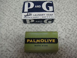   Procter & Gamble Naphtha Ivory & Palmolive bar soap Never unwrapped