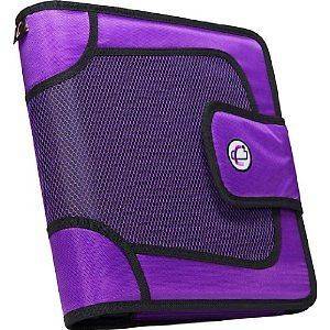    it Velcro Closure 2 Inch Ring Binder with Tab File Purple S 815 PUR