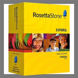 Rosetta_Stone​.] Spanish Spain Level 12345 + Audio Companion Set