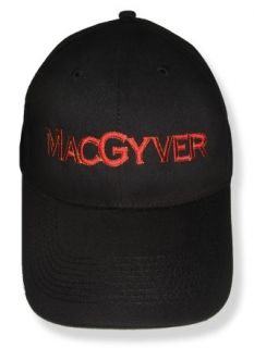 MacGyver Logo Embroidered Cap Richard Dean Anderson Hat