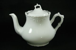 Antique French style White ceramic Teapot Classic 700ml(24oz)