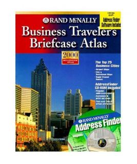   Briefcase Atlas 2000 United Sta, Rand McNally 0528841335