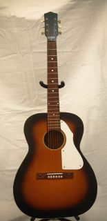 Vintage Silvertone Italian Made Acoustic Guitar Model 698   Super Rare 