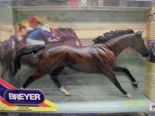 Breyer Cigar Famous Race Horse Dark Bay Thoroughbred Racer New in Box 