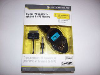Scosche   TuneFreq Digital FM Transmitter for Apple iPod &  Players